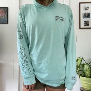 Men’s pelagic fishing shirt/ hooded